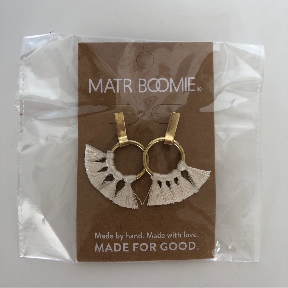 Matr Boomie Fringe earrings